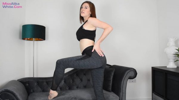 Yoga Pants Ass Worship JOI – Miss Alika White