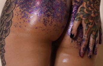 Glitter Booties - Natasha Grey