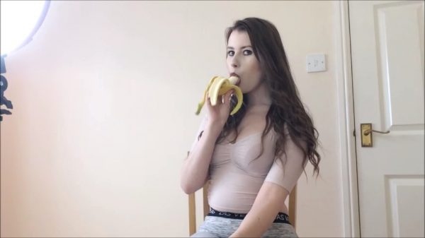 Brook Logan – Eating My Banana Seductively