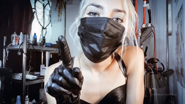 Mistress Euryale – Black Latex Glove Fetish JOI