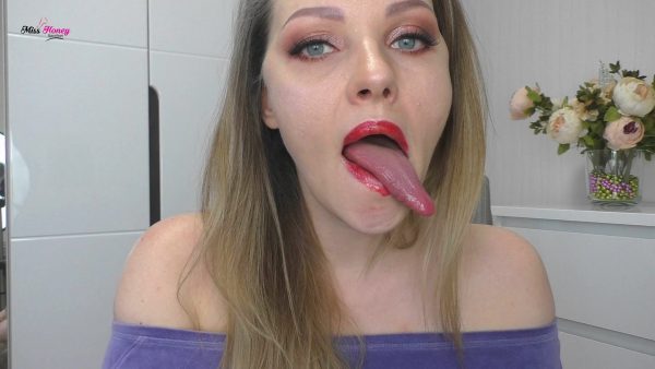 Honey Barefeet – Tongues Tease Red Lips Obsession