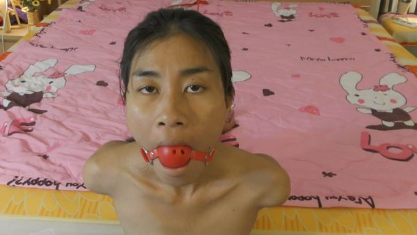 Princess Fucktoy – Tied and Gagged Ready for Cum on Face