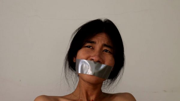 Princess Fucktoy – Tied to Chair and Mouth Taped