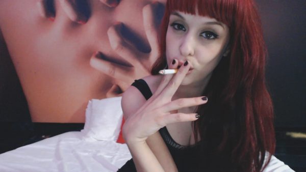 CandyStart – Redhead Smoking Fetish 1