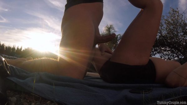Yummy Couple – Sunset Yoga Gone Wild Enjoy