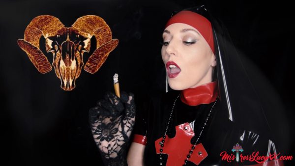 Mistress LucyXX – Smoke and Stroke for Satan