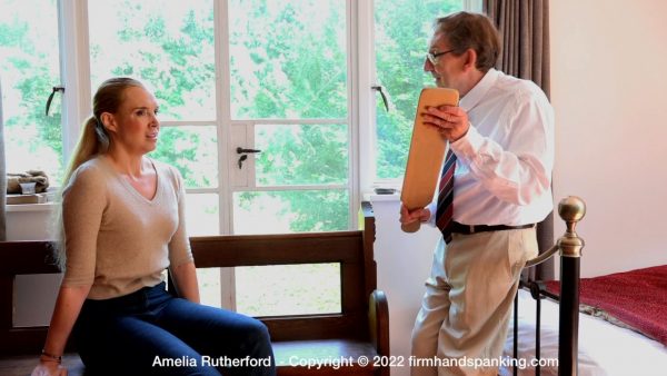 FirmHandSpanking – Amelia Rutherford and Philip Johnson – Private University – N