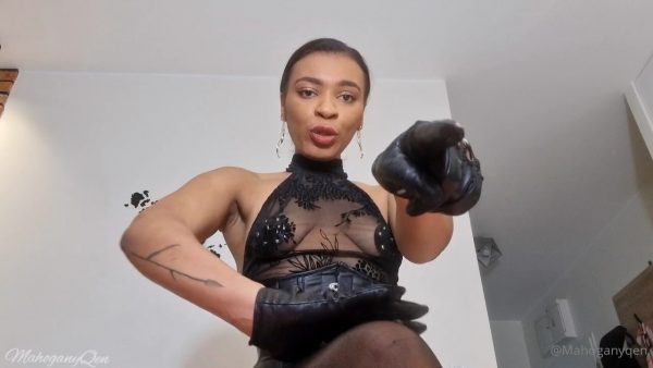 Lady Mahogany – Tie Your Balls and Start Cruel Play With Your Tiny Cock and Balls – MahoganyQen