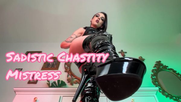 Misswhip – Sadistic CBT Chastity Boot Mistress