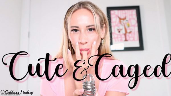 Goddess Lindsey – Cute and Caged