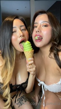 Maria Nagai – Sharing Ice Cream and Rae Lil Black