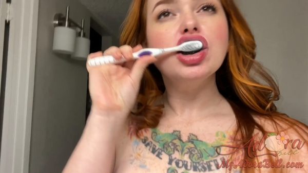 Adora Bell – Black Toothpasete Brushing Teeth