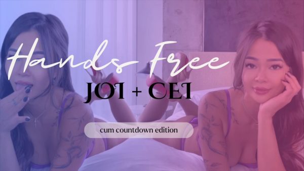 Miss Lucid – Hands Free JOI CEI Cum Countdown Edition