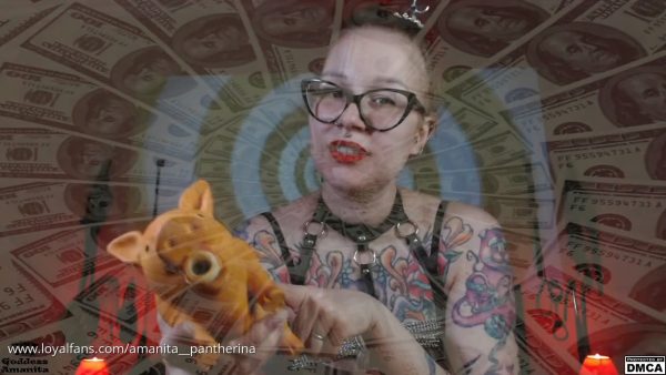 Goddess Amanita – My Piggy Come Back To Its Real Body